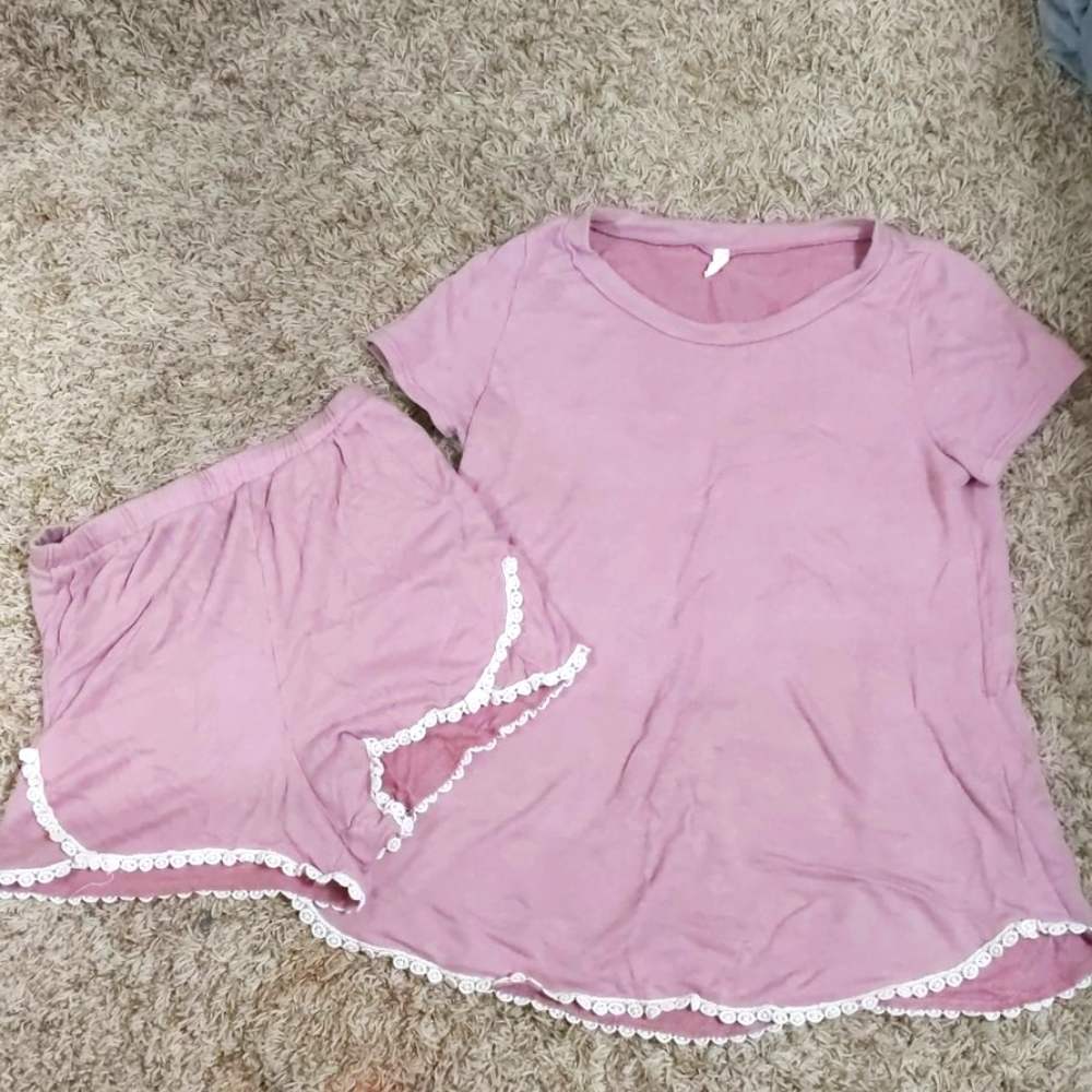Pink blush Maternity PJs